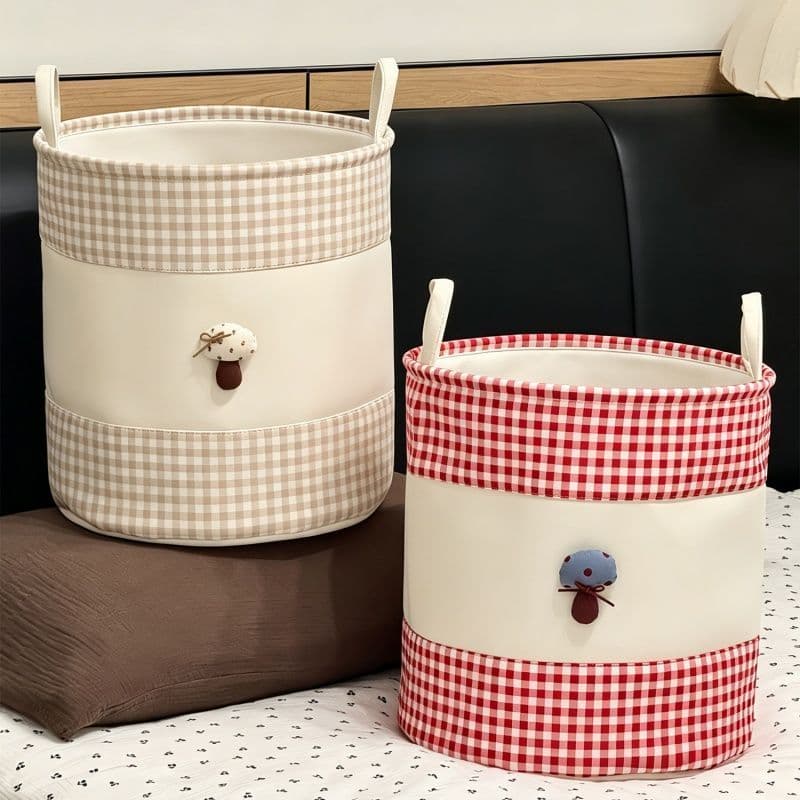 Cesta de armazenamento de roupas sujas dobrável para uso doméstico Cesta de roupas de grande capacidade