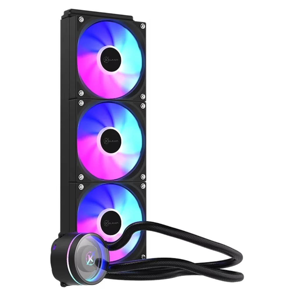 Water Cooler Kalkan Aura Lite 360mm Preto ARGB