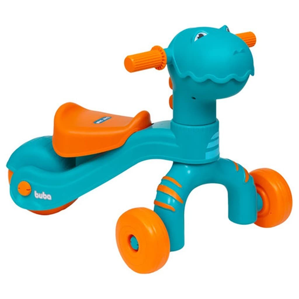 Triciclo Infantil Andador Dinossauro Buba Baby Dino Com Som Luz Led 1 a 3 Anos 16993