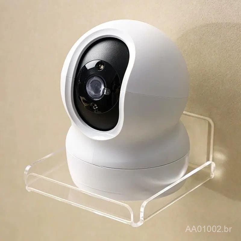 Suporte de base para câmera doméstica, montagem fixa, suporte de parede para monitores, suporte de armazenamento para vi