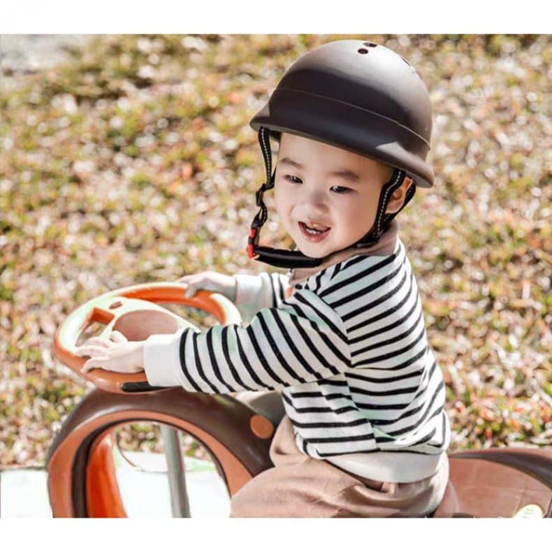 Capacete infantil de proteção parcial para esportes ao ar livre, para crianças de 2 a 5 anos, capacete de ciclismo XBBG