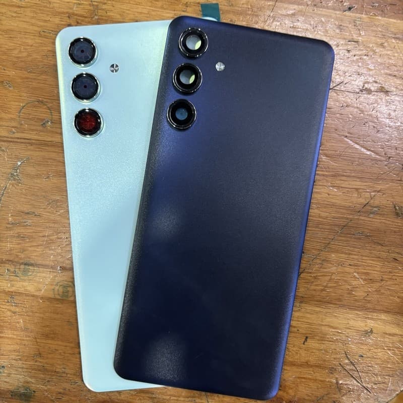 Tampa Da Bateria Porta Traseira De Reposição Com Lente Câmera Para Samsung Galaxy M55 5G-Carcaça Do Painel Traseiro