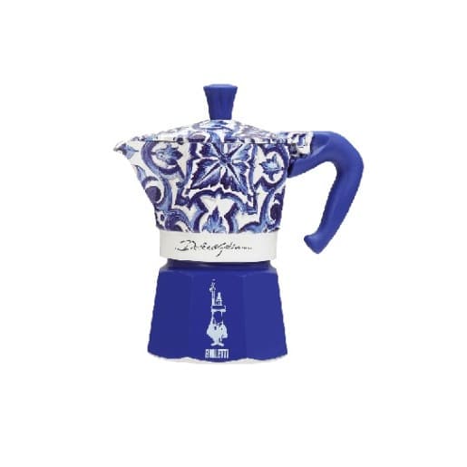 Moka Express Dolce & Gabbana Blu Med - 3 Xícaras - Bialetti