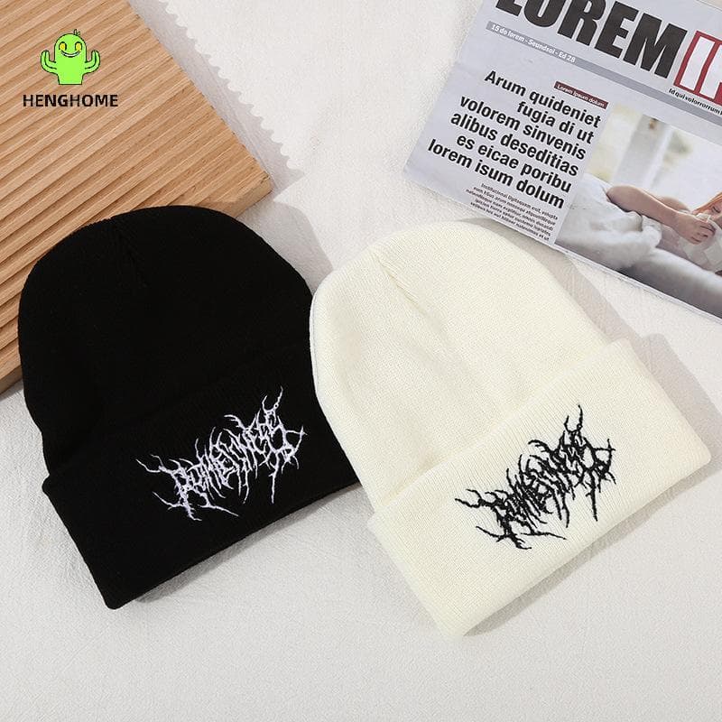 HENGHOME Chapéus De Inverno Para Gorros Unissex De Malha Sólida Bonito Chapéu Senhora Outono Feminino Gorro Bonés Mais Q