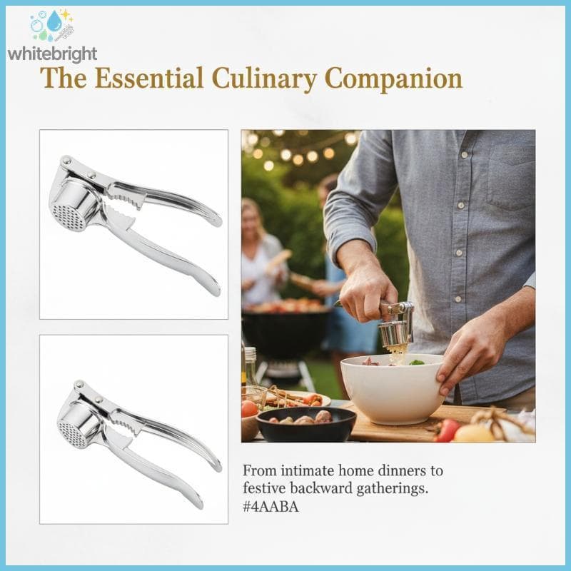 Prensa De Alho Para Cozinha À Prova De Ferrugem Premium , Espremedor Triturador Com Alça Ergonômica , De Gengibre Boa Ad