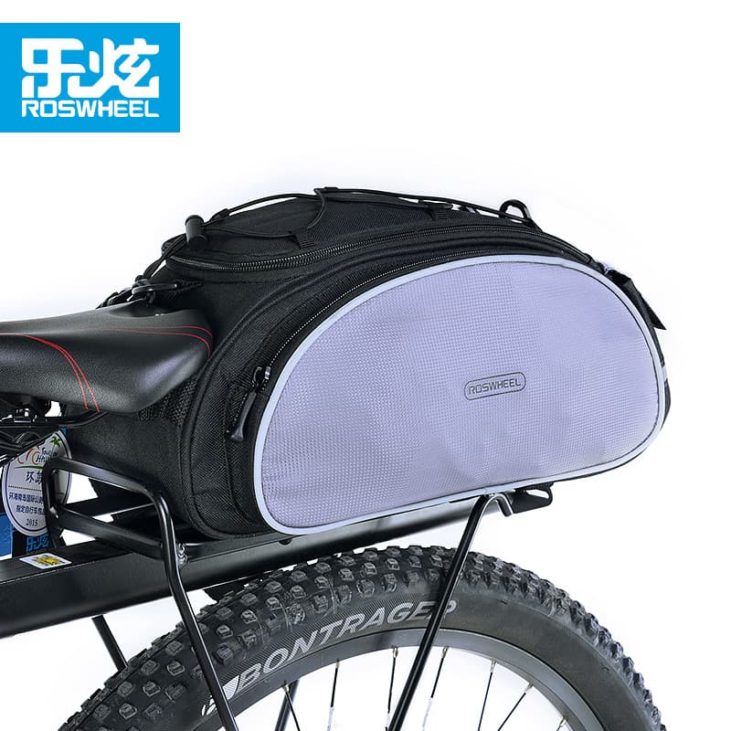Lexuan multifuncional Piggy bag 14541 bicicleta montanha estrada ciclismo saco prateleira traseira cauda saco mochila ao