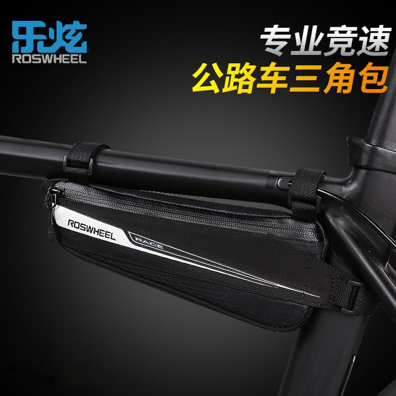 Lexuan bolsa de bicicleta para Mountain Bike, bolsa frontal para ciclismo, bolsa triangular para feixe cruzado, equipame