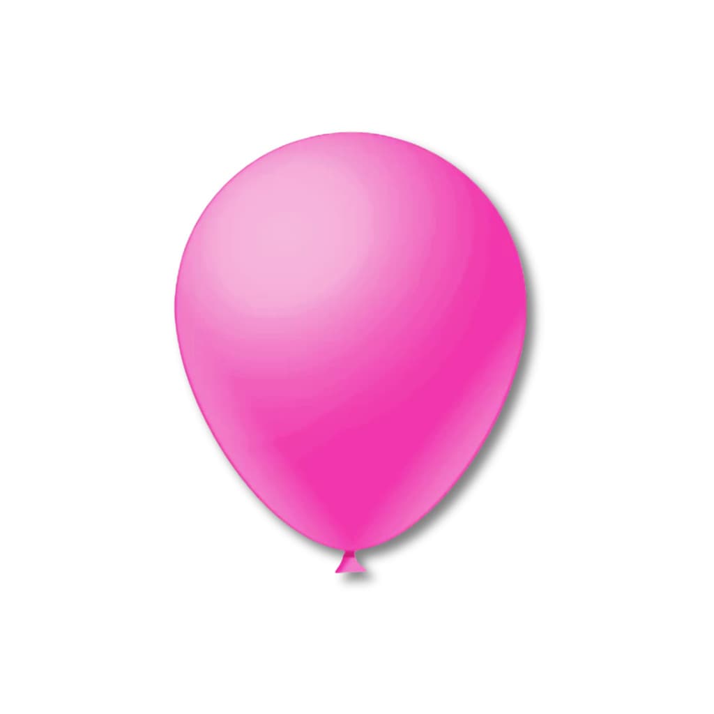 Balão Bexiga Festa Liso 5 Polegadas 50un Festball Rosa