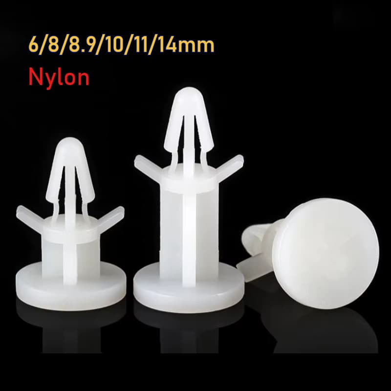 50 Pçs Náilon Plástico Avião Impasse Pilar Rack Beatherboard PCB Placa De Circuito Coluna Reversa Suporte