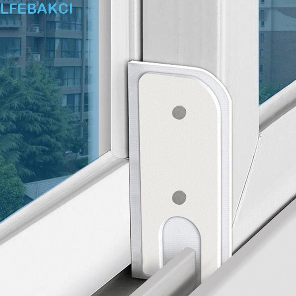 Bloco À Prova De Vento De 4 Pces , Plástico Autoadesivo Da Selagem Janela , Porta Deslizante Do Amortecedor Push-pull