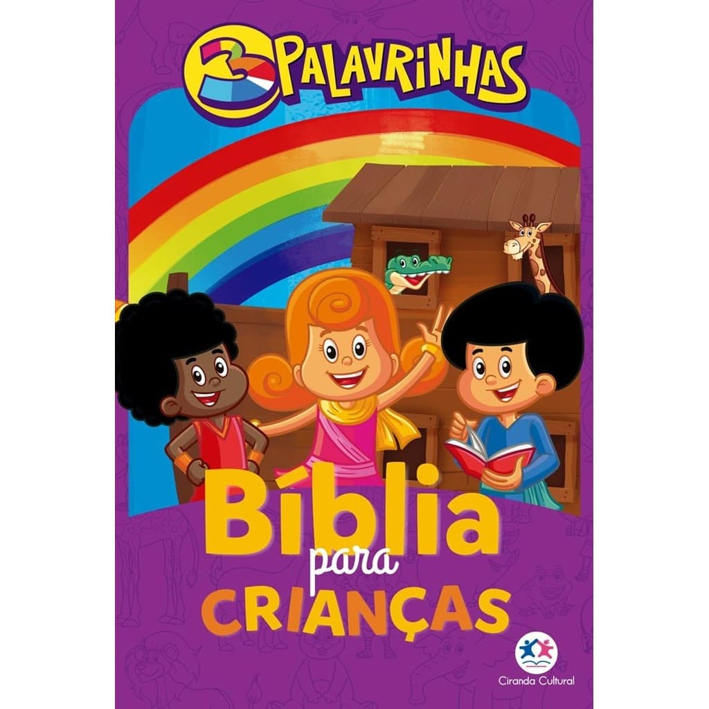 3 Palavrinhas Bíblia para crianças autor Ciranda Cultural