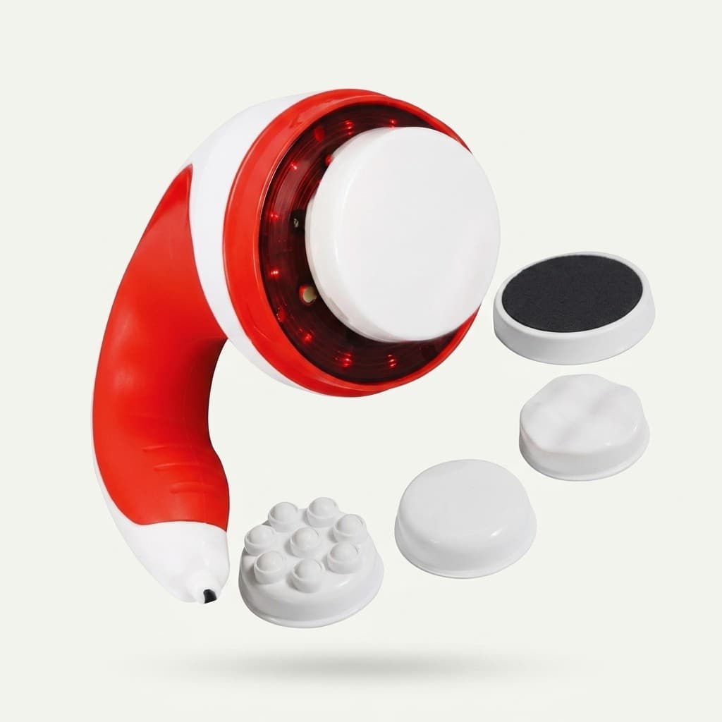 Massageador Infravermelho  Orbital 12 LEDs Anti Celulite Gordura