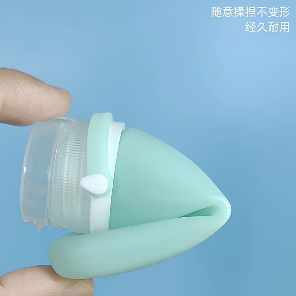 Sub-engarrafamento imprensa de viagem engrossado Silicone Shampoo Gel de banho limpador Facial lavanderia loção líquida