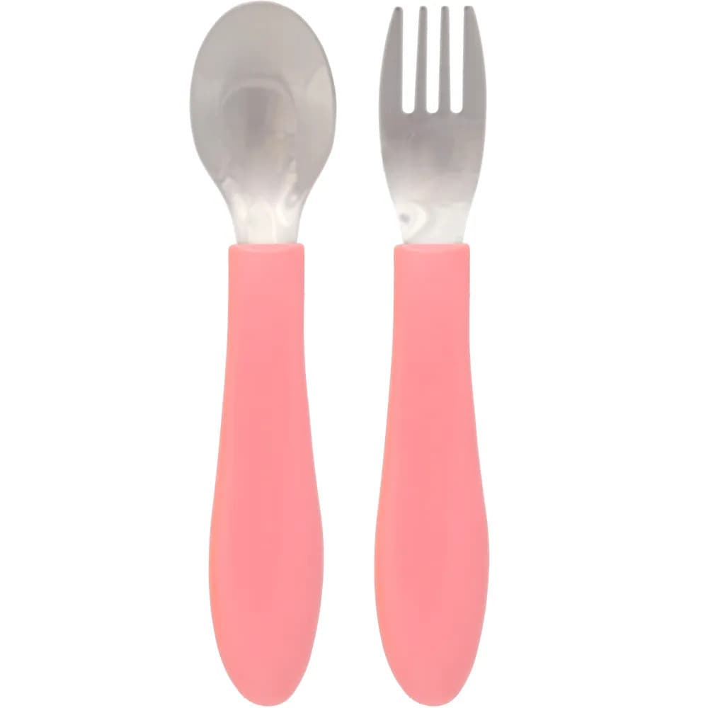 Kit Talheres Zoo Rosa - Buba
