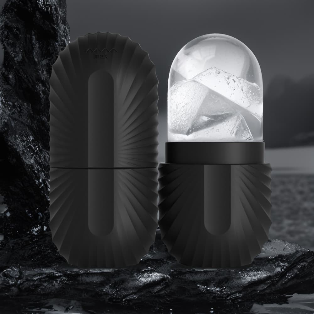 Rolo De Gelo De 1 Peça Para Rosto, Olhos E Pescoço O Brilho Natural, Ferramenta Facial Reutilizável