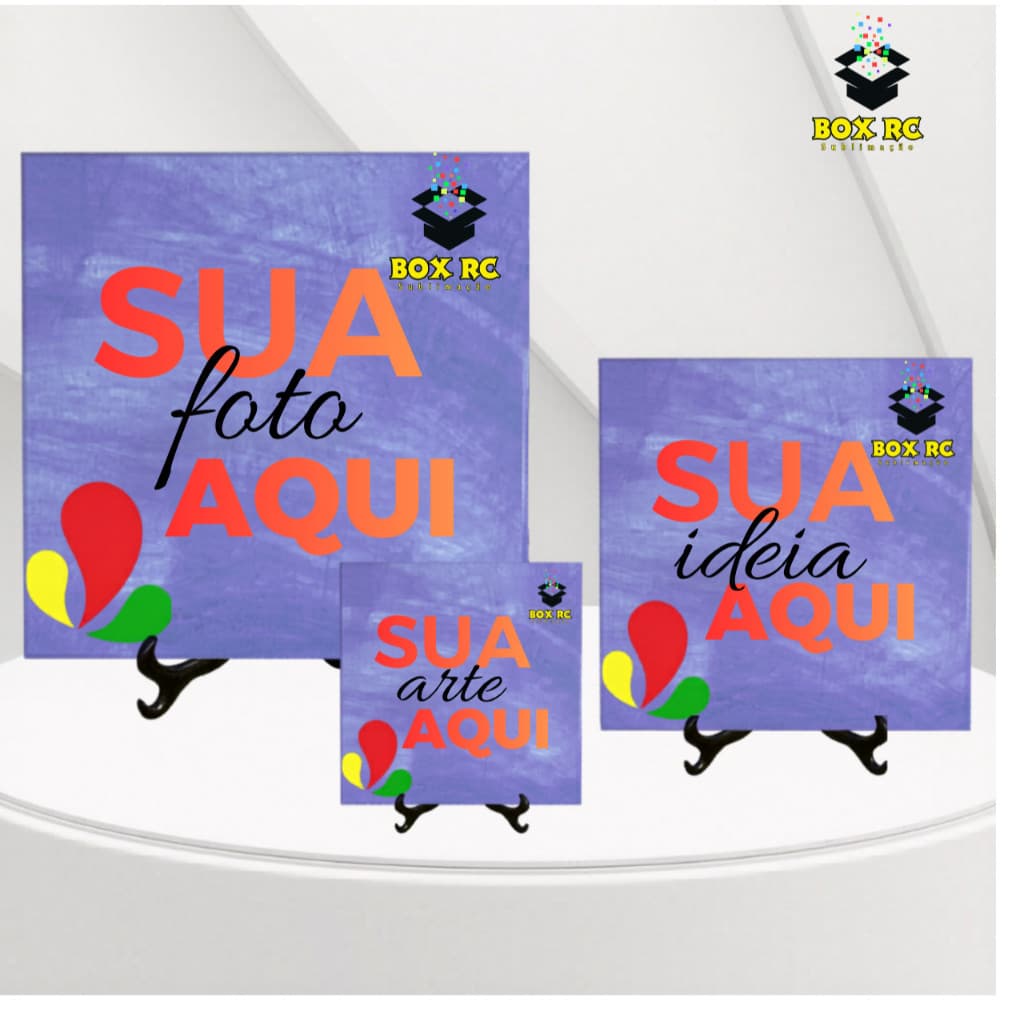 AZULEJOS PERSONALIZADOS COM SUA ARTE, LOGO| MARCA, FOTO E/OU FRASE  COM SUPORTE  15X15 | 15x20| 20X20 | ENVIAMOS EM 24 H
