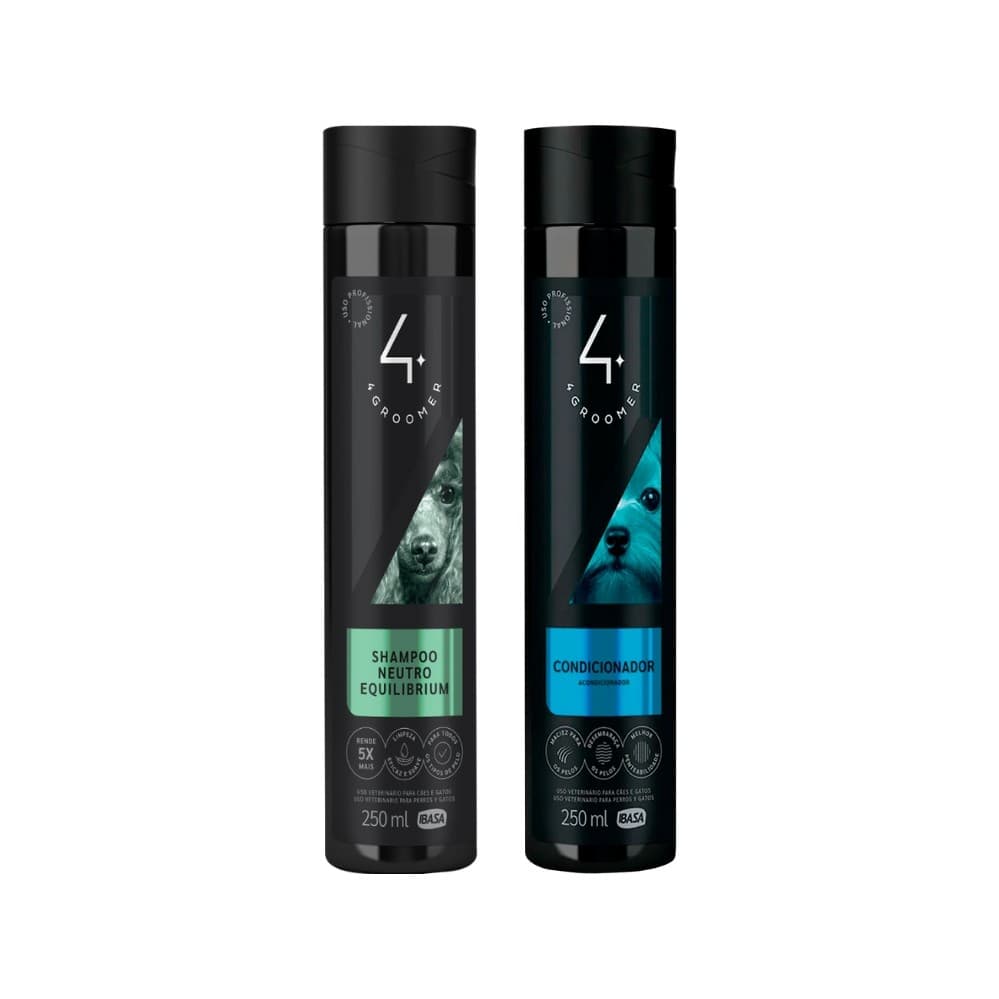 Shampoo Neutro 250ml + Condicionador 250ml - Ibasa