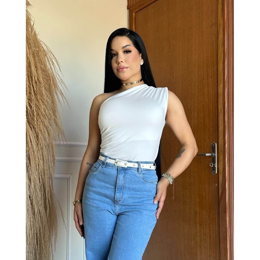 Blusa Feminino Mula Manca Elegante Suplex elegante