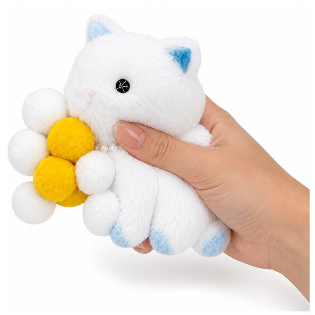 Brinquedo Sensorial De Aperto Para Alívio De Estresse: Squishy Gatinho Fofo