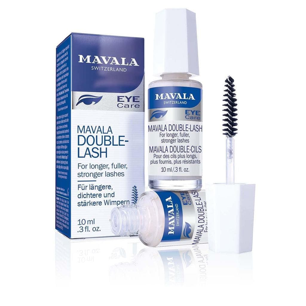 Mavala DoubleLash Sérum Nutritivo para Cílios para a Aparência de Cílios e Sobrancelhas Mais Longos e Cheios, Frasco de