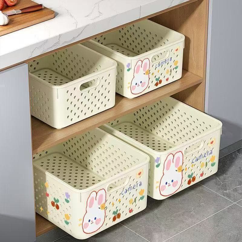 Caixa organizadora de armazenamento de mesa, cesta de armazenamento de artigos diversos, caixa de armazenamento de armár