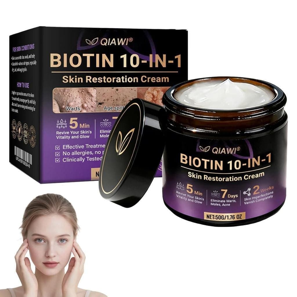 Creme Reparador Qiwei Biotin10Combination1, Creme Hidratante Biotin10Combination1, Creme para as mãos (1 unidade) DYYN