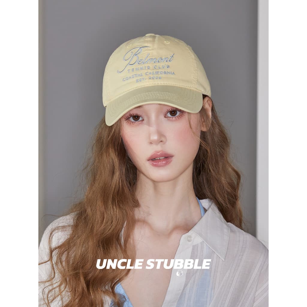 Super bonito chapéu amarelo verão estilo fino pára-sol boné de beisebol masculino feminino americano Retro rosto-olhando