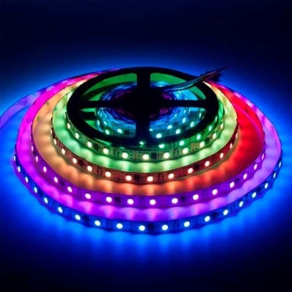 Fita LED 5050 SUPER LED ULTRA RGB 5M 12V 300 LEDS FITA  16 CORES IP65