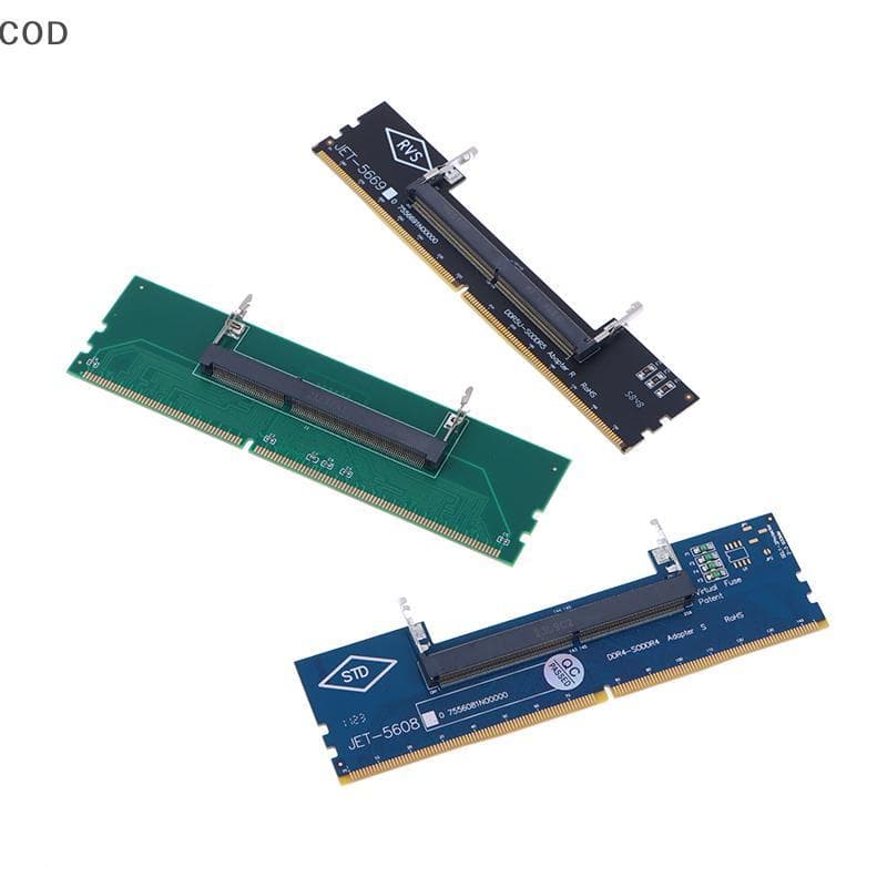 [gla] DDR3 DDR4 DDR5 Laptop SO-DIMM Para Desktop Adaptador Conversor De Placa Memória RAM Conector BR