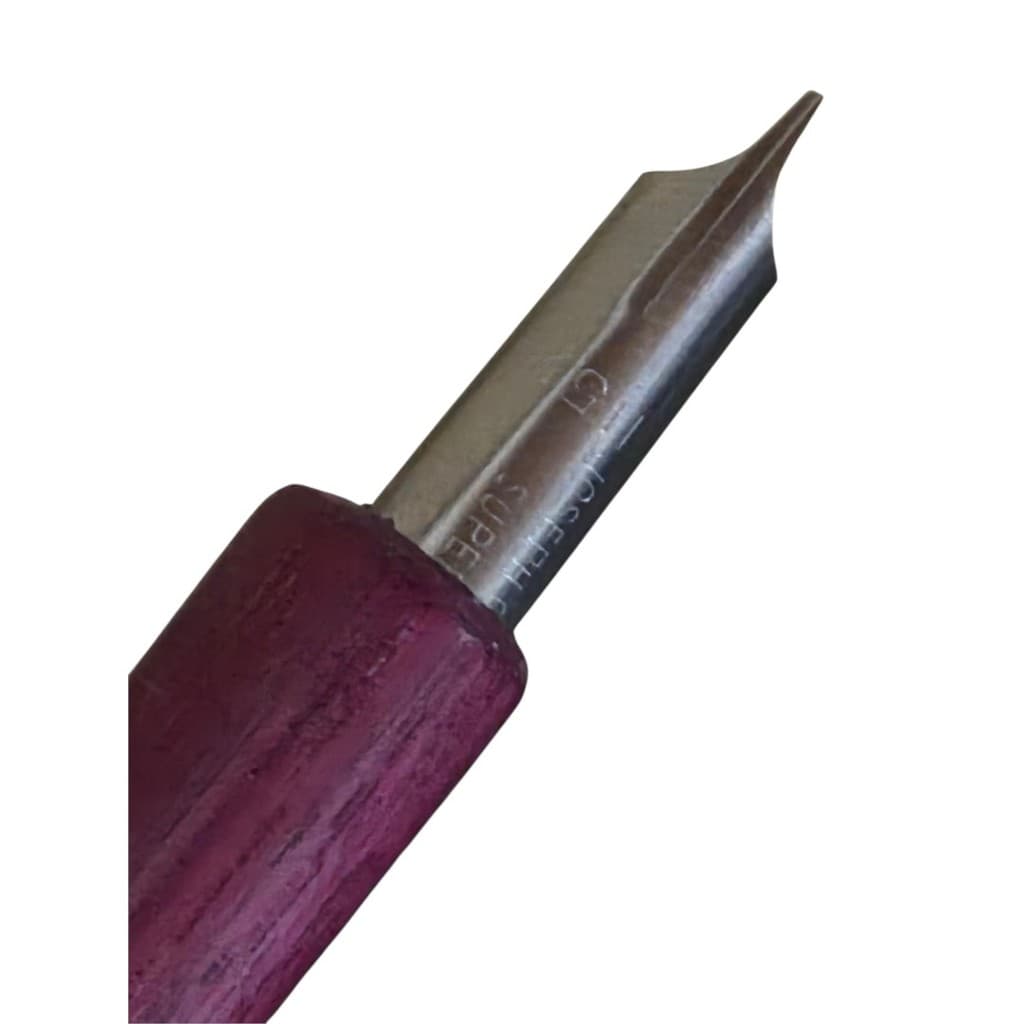 Bico de Pena Joseph Gillott's Superstub 1152 Para Caligrafia