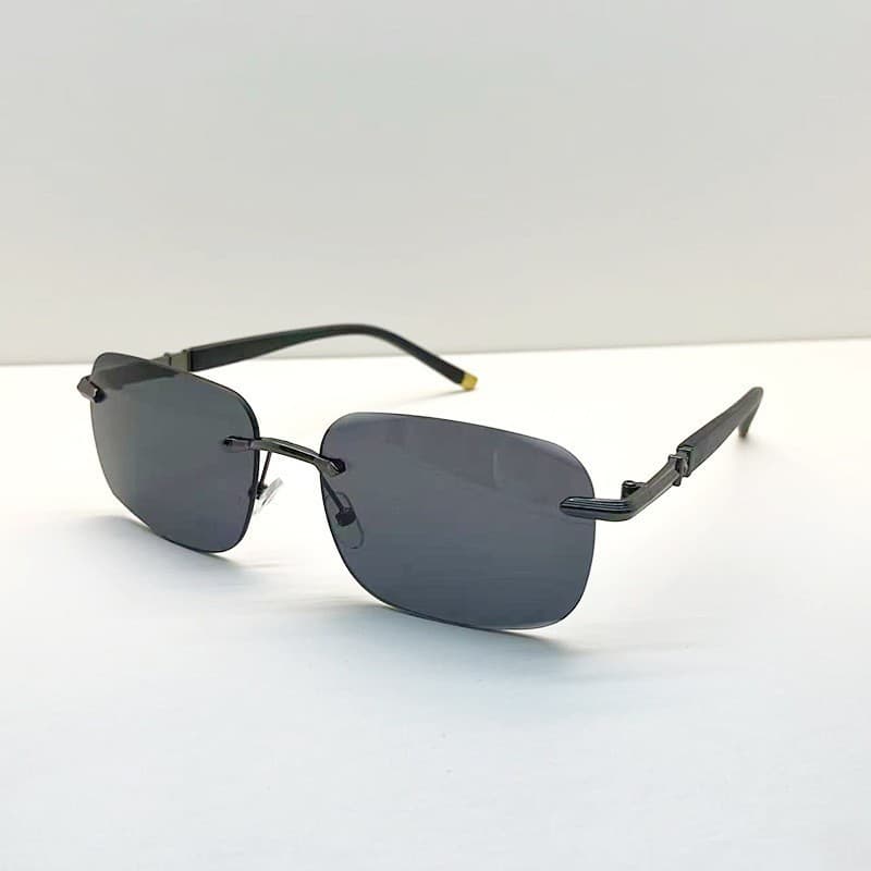Óculos de sol masculino motorista condução pesca óculos de sol Anti-ultravioleta corte feminino sem aro óculos de sol