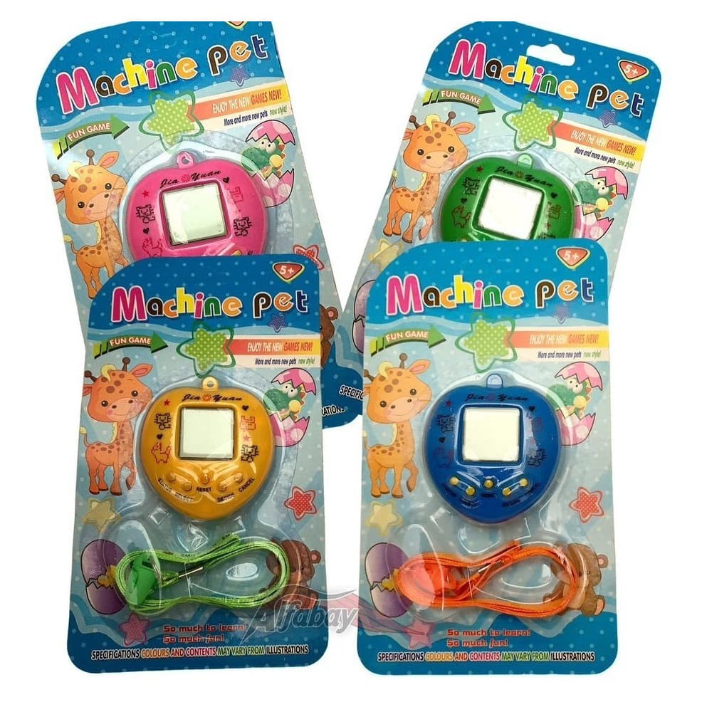 Bichinho Virtual Eletronico Tamagoch 168 Animais Modelo Cores Variadas