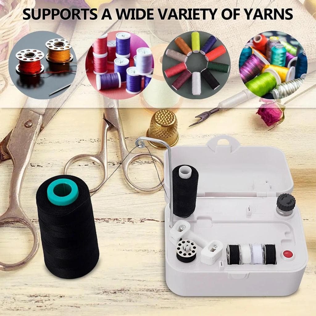 Enrolador De Bobina Elétrico Portátil Com Alça Winding Máquina Enroladora Automática Winder USB/Bateria Bobinadeira