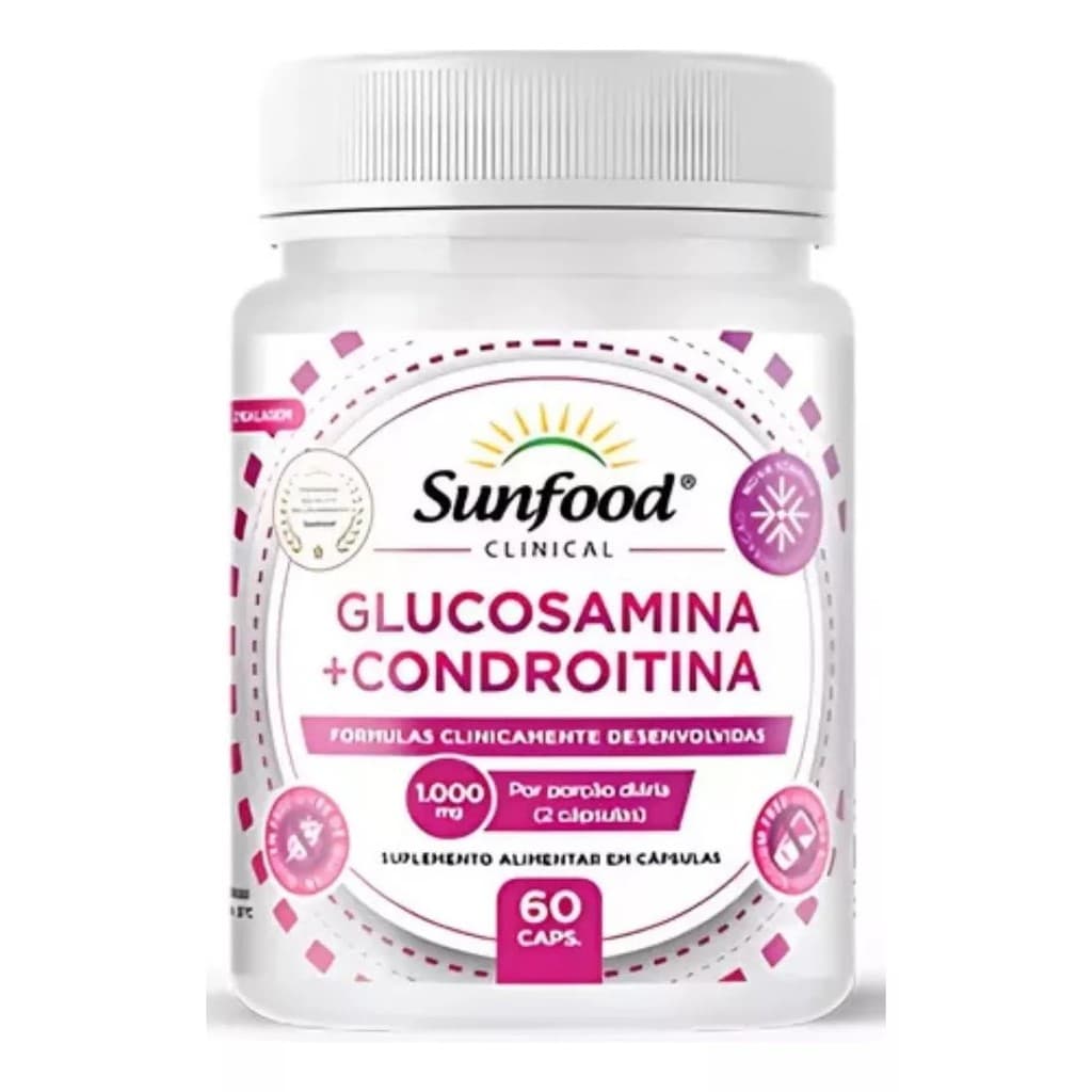Glucosamina+Condroitina 1000mg 60softgels