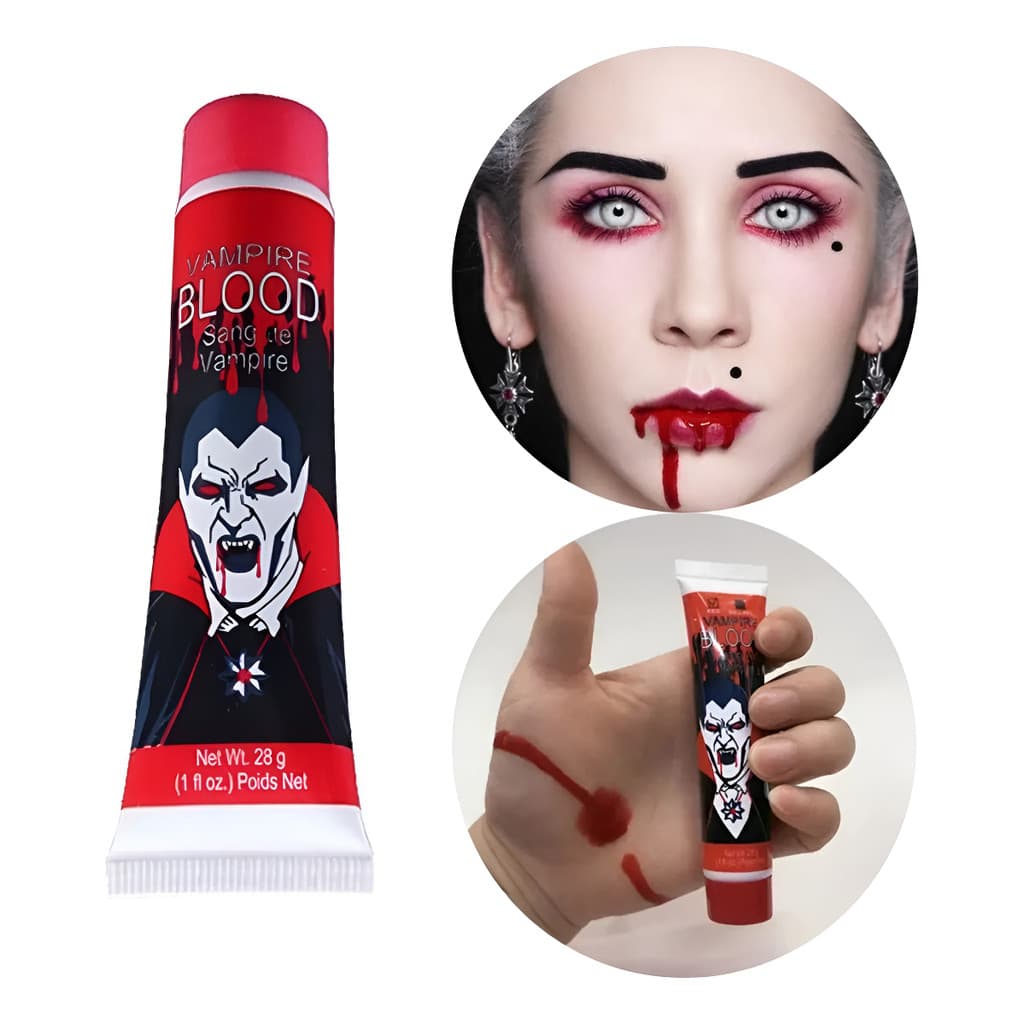 Sangue Falso Artificial Fake Halloween Terror Festa