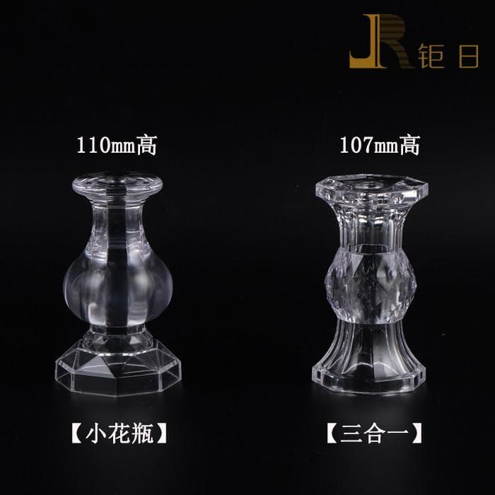 Pés de armário acrílico móveis suporte perna mesa pés coluna cristal vidro tanque peixes suporte sofá mesa café pés