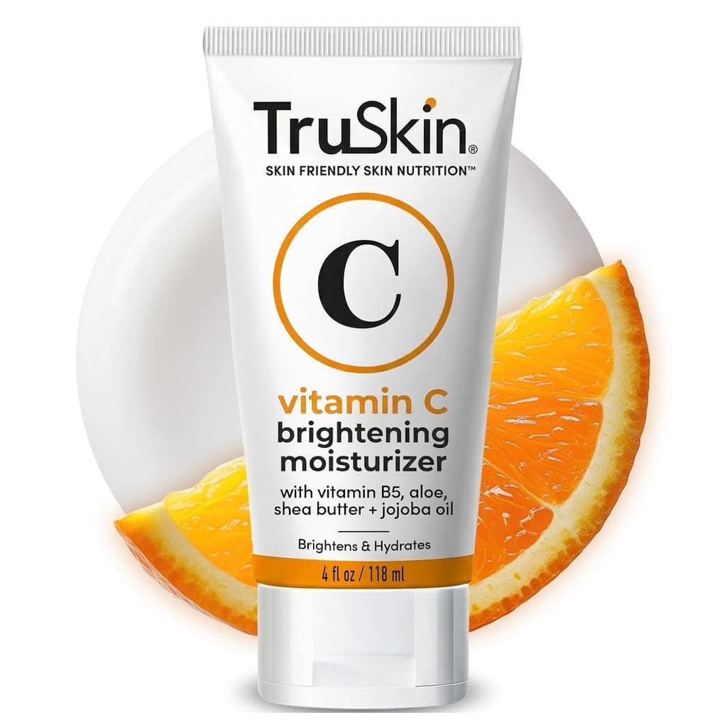 Creme Facial TruVitaminC – Hidratante Diário Iluminador e Hidratante com Vitamina E, B5, Óleo de Jojoba e Chá Verde – Pe