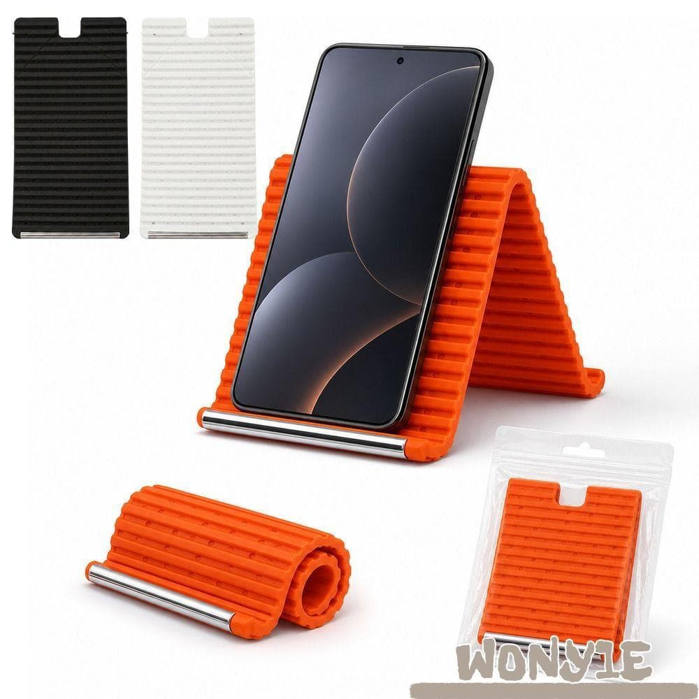 Suporte Dobrável Para Telefone WONY1E , Flexível De Silicone De Uma Peça Ajustável Smartphone