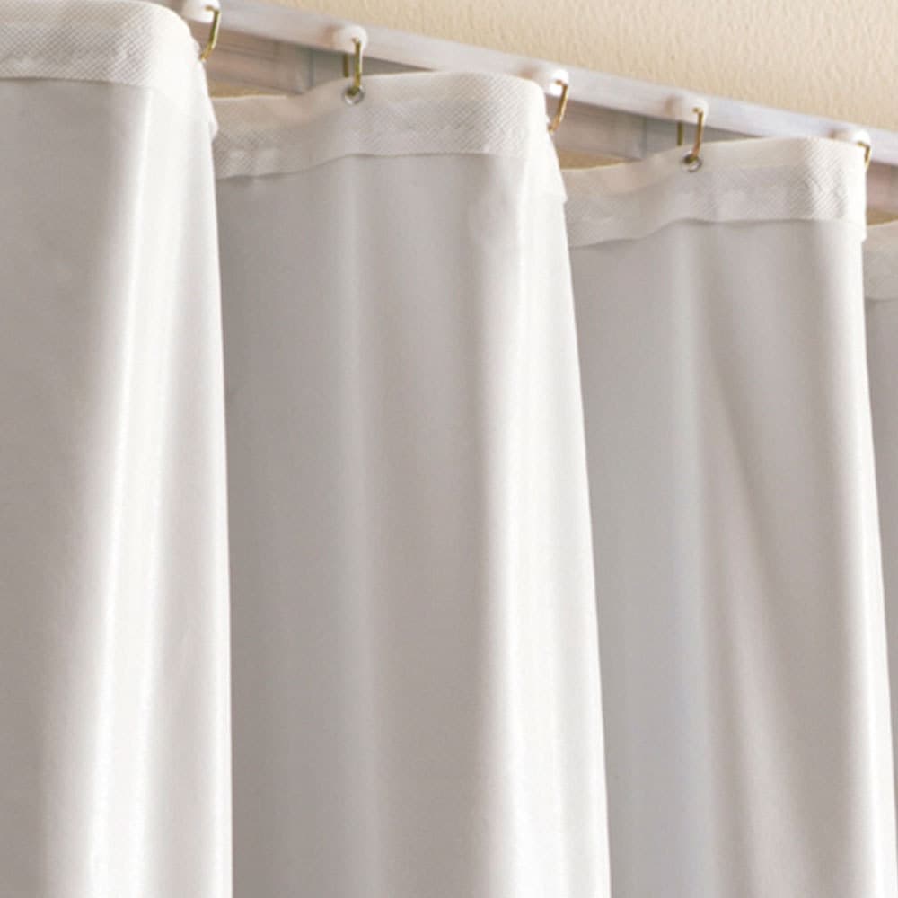 Cortina Blackout Corta Luz Plástico PVC Trilho 2,80x2,30m Bege/Cinza - Cortina Cortina
