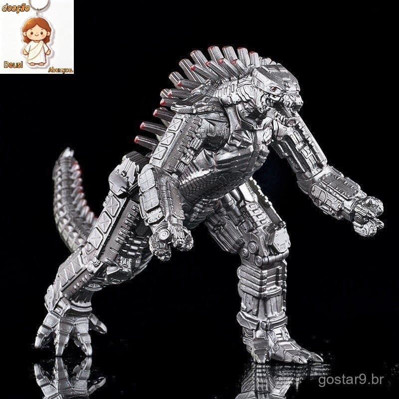 Figura de Ação Mecha Godzilla Godzilla vs. Kong: Ilha do Crânio Série de Filmes de Brinquedo 2021 Articulada