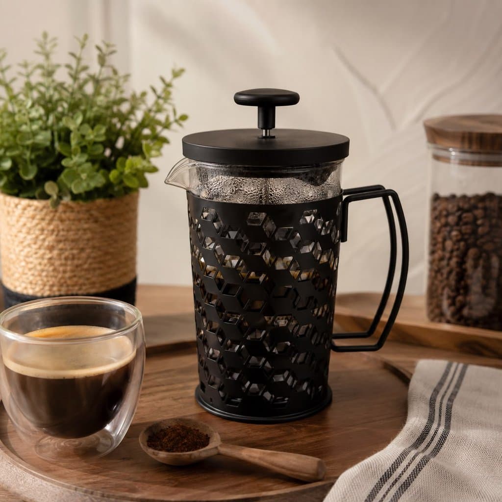 Cafeteira Prensa Francesa 800ml com Filtro em Aço Inox 27321- Vencedor