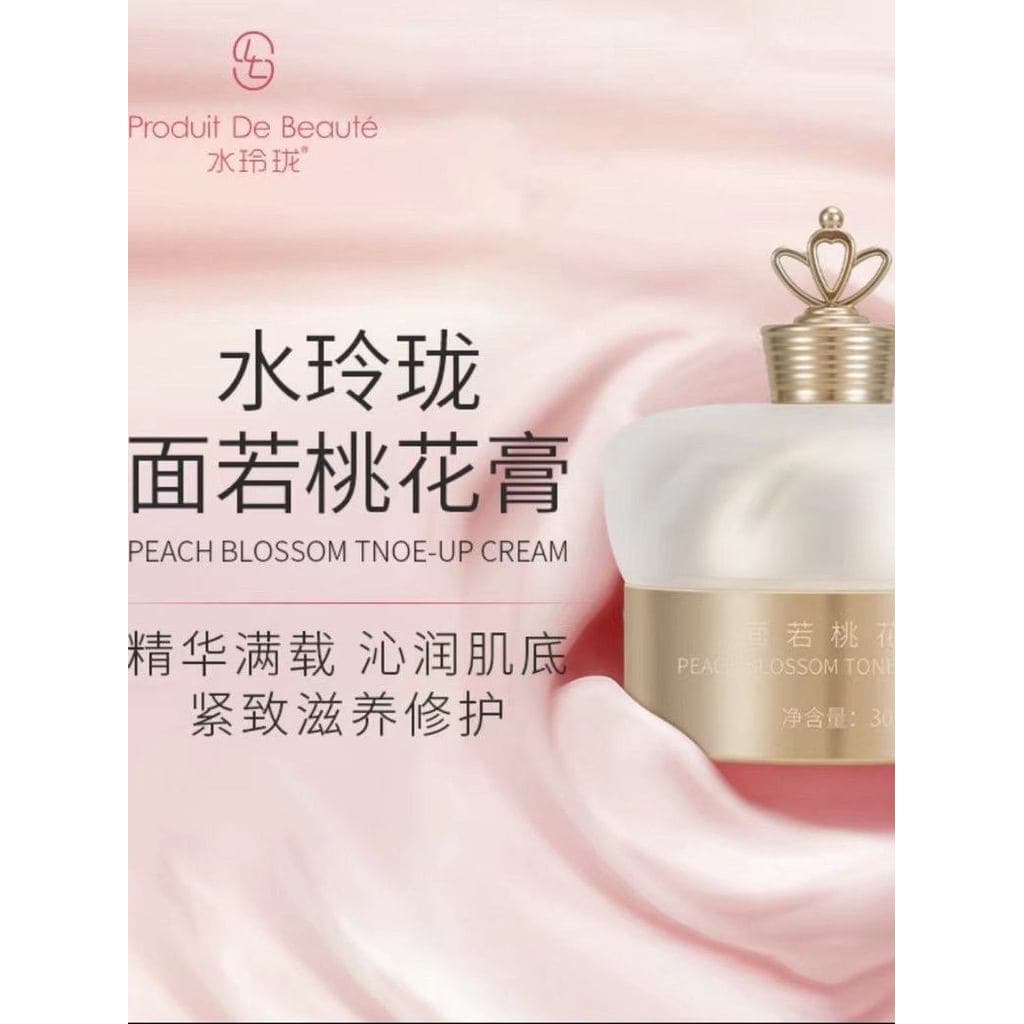 Shui Linglong rosto Ruo Tao flor creme facial completo 30g hidratante iluminando o tom da pele conjunto de salão de bele