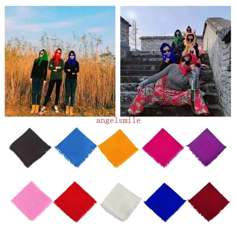 Melhores Versáteis Lenços Caminhada Durabilidade Lenço Feminino Elegante Retros Para Entusiastas Da