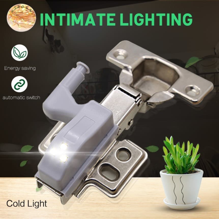 2023 Led Lâmpada De Dobradiça Interna Sob A Luz Do Armário Universal Sensor Armario Para Cozinha Quarto