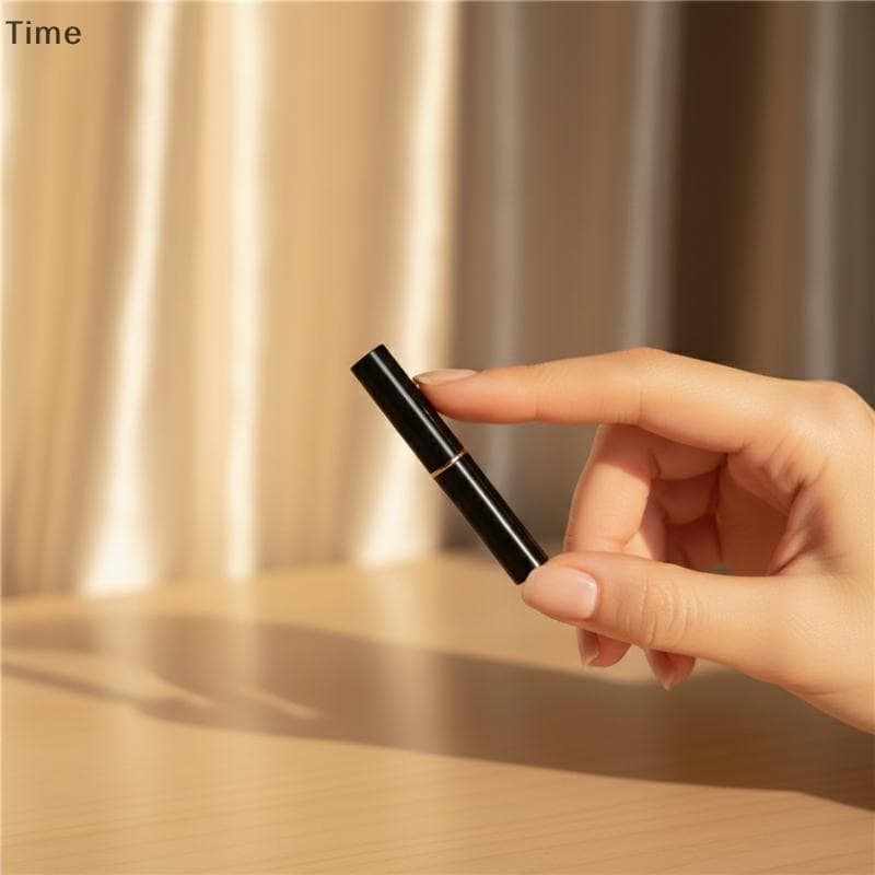 Tempo 10ml Tubos Vazios De Brilho Labial , Garrafas Transparentes Recarregáveis Para Armazenamento De Bálsamo DIY , Reci