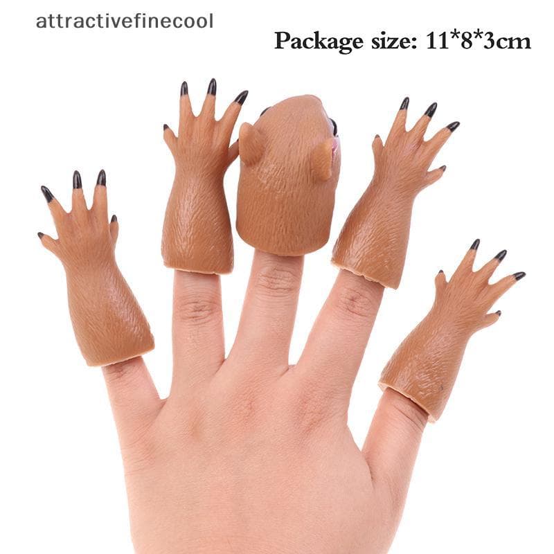 Esquilo Dedo Mão Fantoche Novidade Brinquedos Para Crianças Festa De Aniversário Cosplay Brinquedo Presente