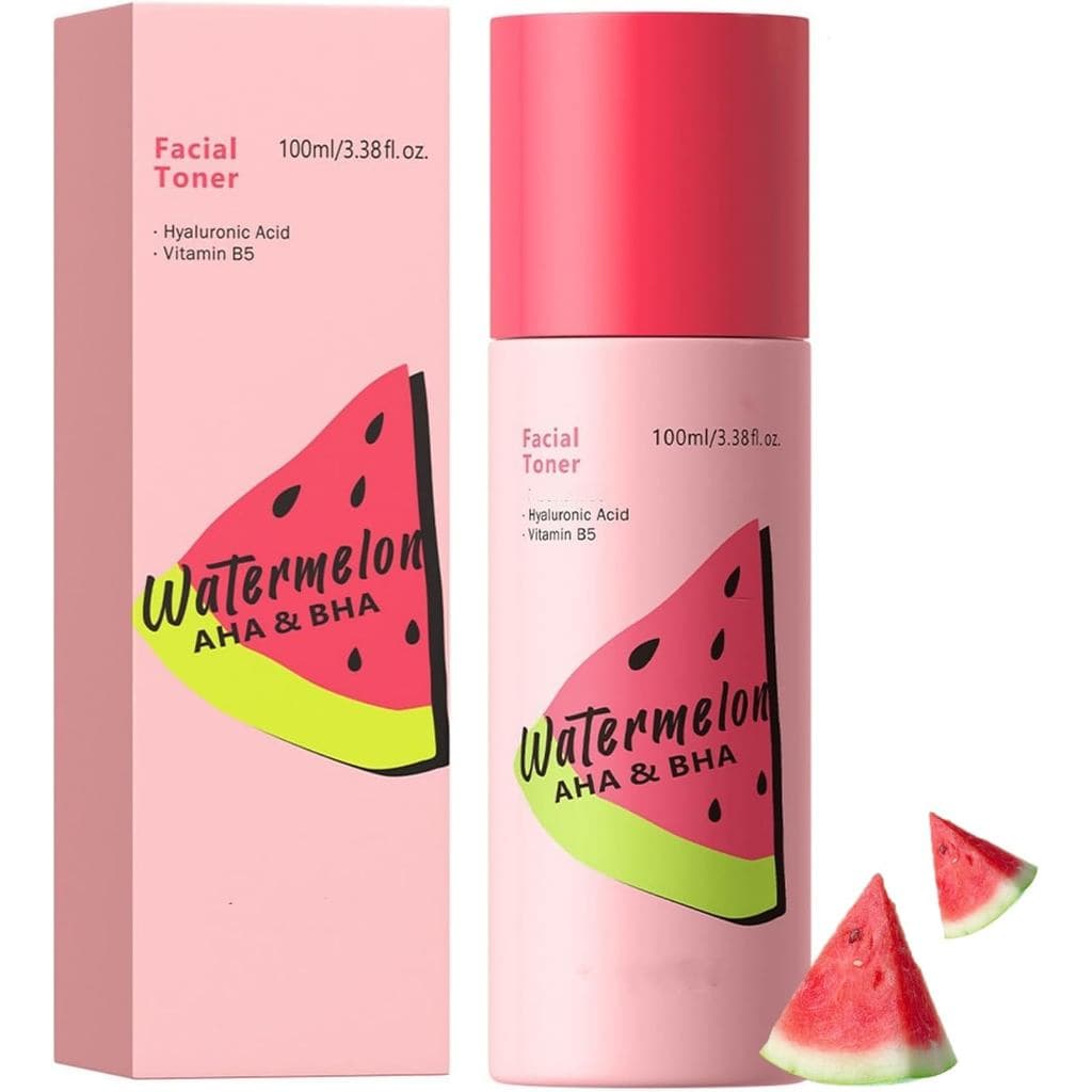 Tônico Facial Watermelon Glow – Tônico Hidratante para Hidratar, Suavizar, Refrescar e Energizar a Pele Cansada - Limpez