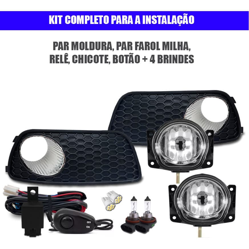 Kit Farol Milha Palio Celebration 2008 2010 2011