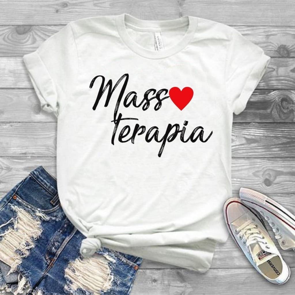 Camisa  Massoterapia T-shirt 890 SH.