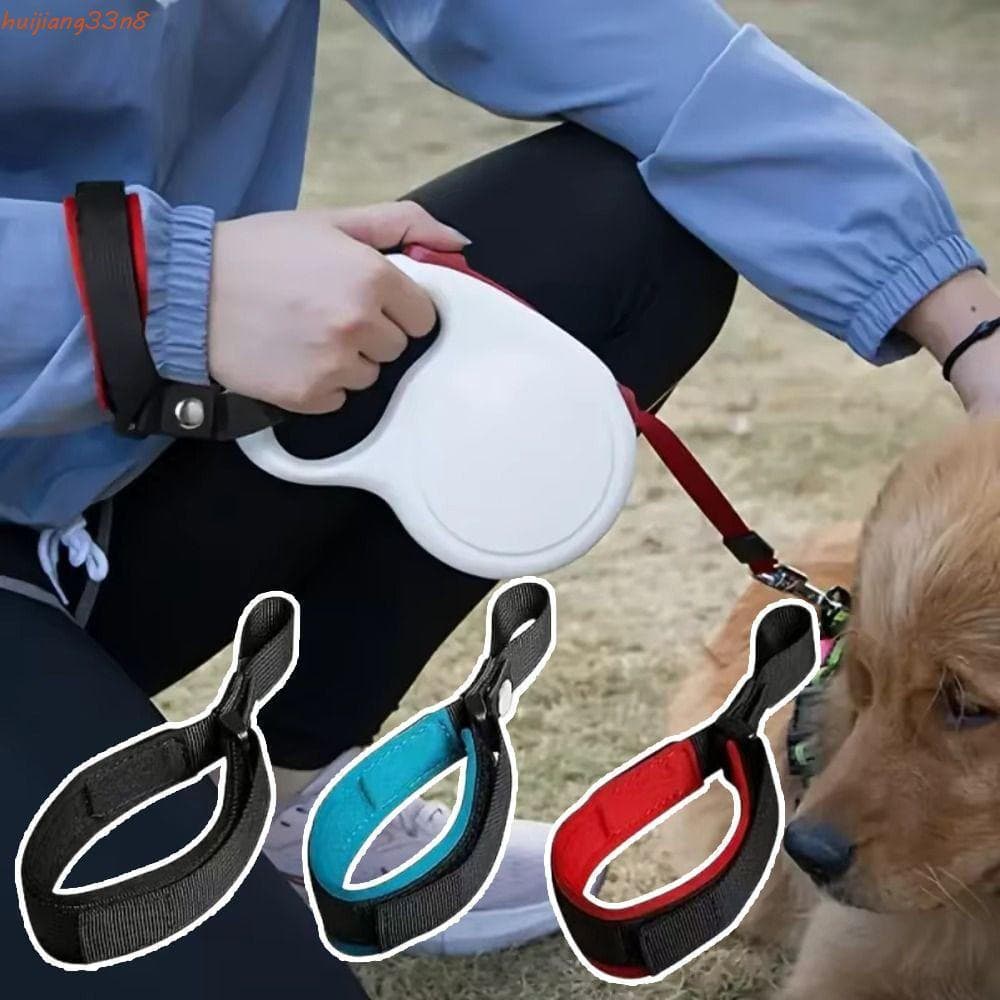 Correia De Pulso Para Trela De Cachorro HUIJIANG , Pulseira De Mãos Livres Ajustáveis De Nylon , Confortável